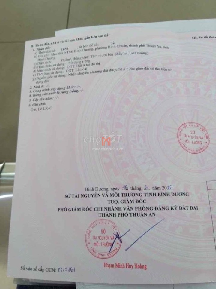 bán Nhà Bình Chuẩn 17