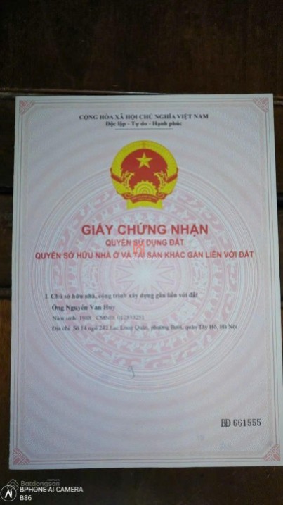 Nhà bán P Bưởi