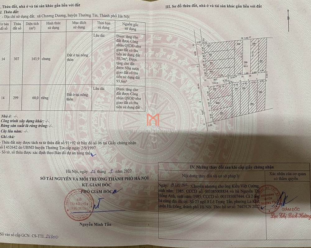 bán Đất Thường Tín