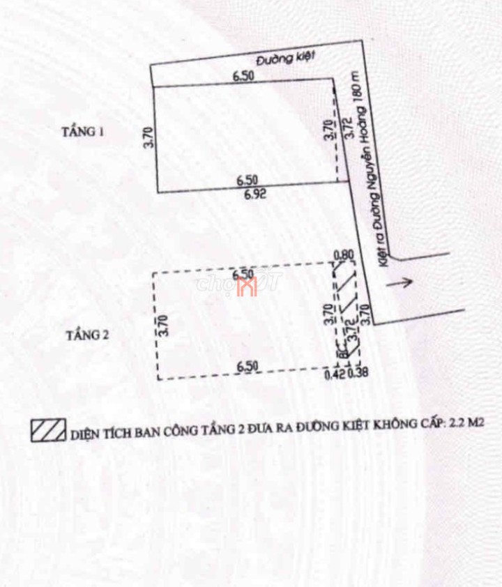 Nhà bán Thanh Khê dt 25 m2