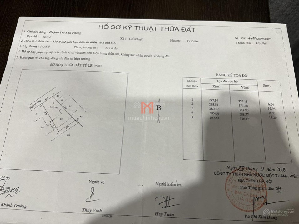 bán Nhà Phường Cổ Nhuế 1 giá bán 15.5 tỷ
