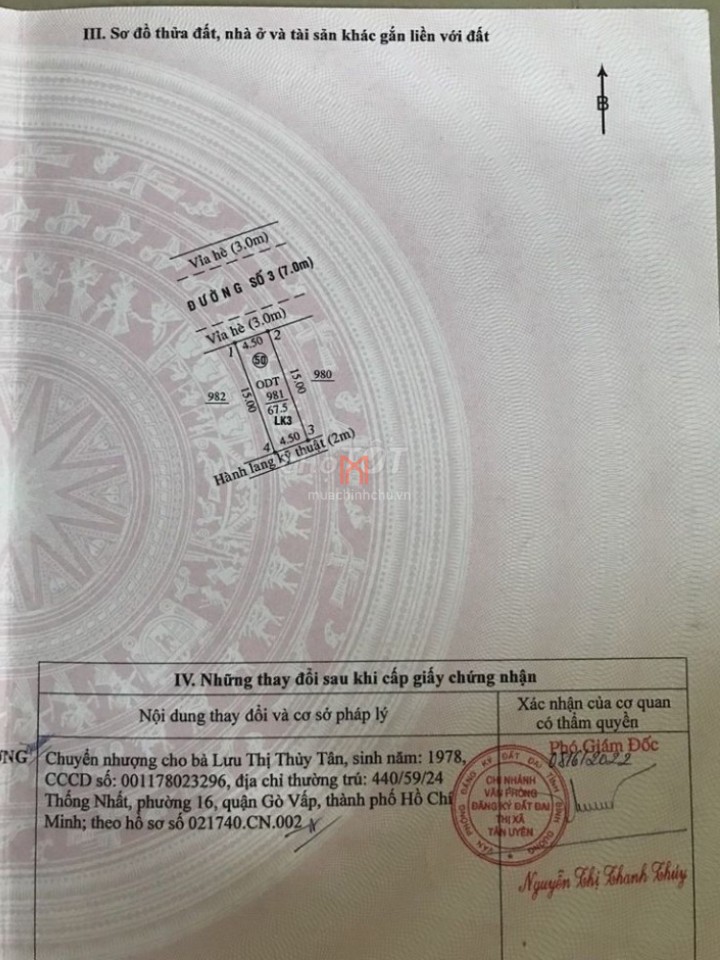 Đất bán Bình Dương