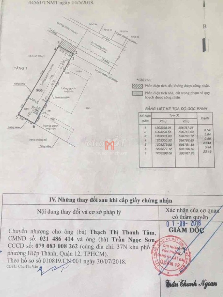 khách sạn bán Phường Hiệp Thành 5 phòng ngủ