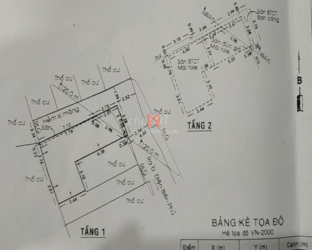 bán Nhà đường Điện Biên Phủ