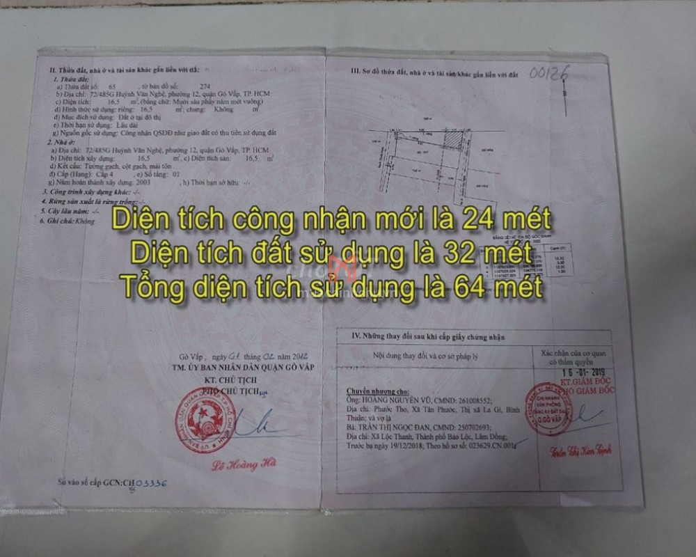 Nhà bán Huỳnh Văn Nghệ