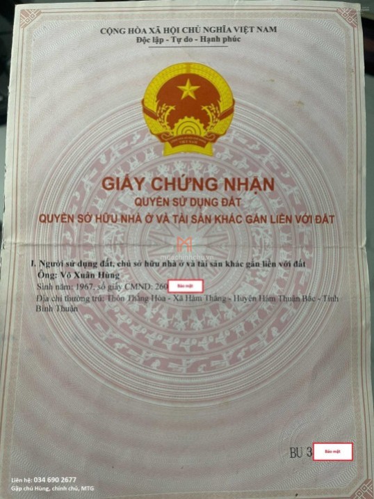 Đất bán Kim Ngọc - Phú Hài