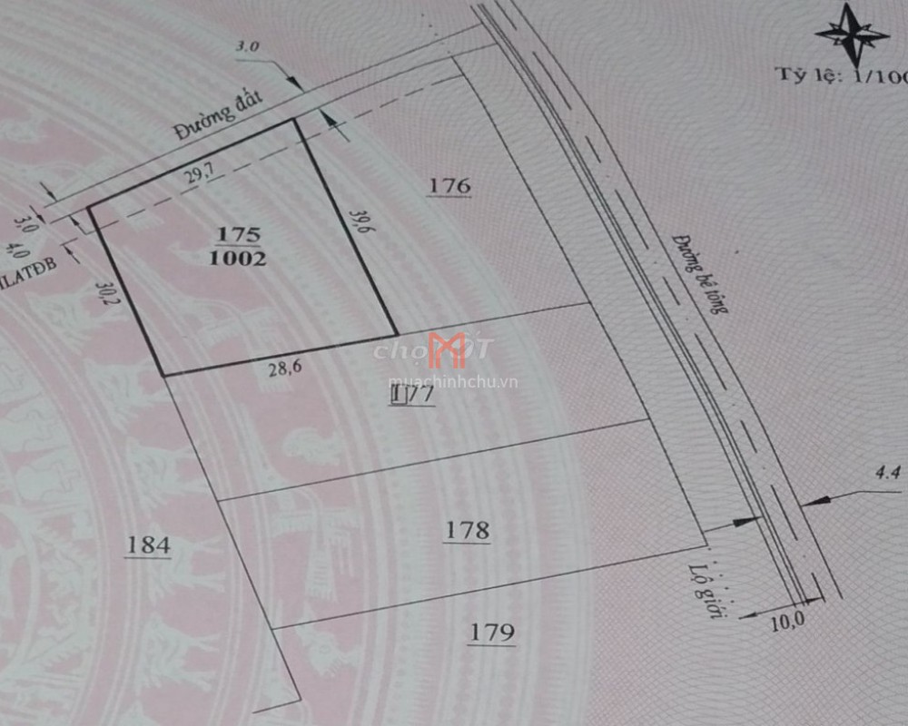 Đất bán Tỉnh Lâm Đồng area 1002 m2