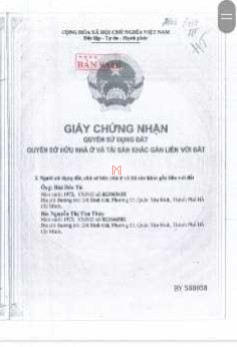 Nhà bán Phường Hiệp Thành