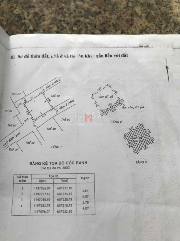 Nhà bán Quận Bình Thạnh