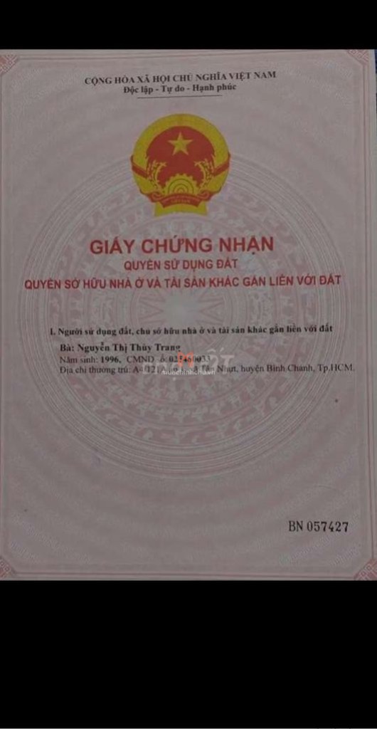 Đất bán Xã Tân Nhựt