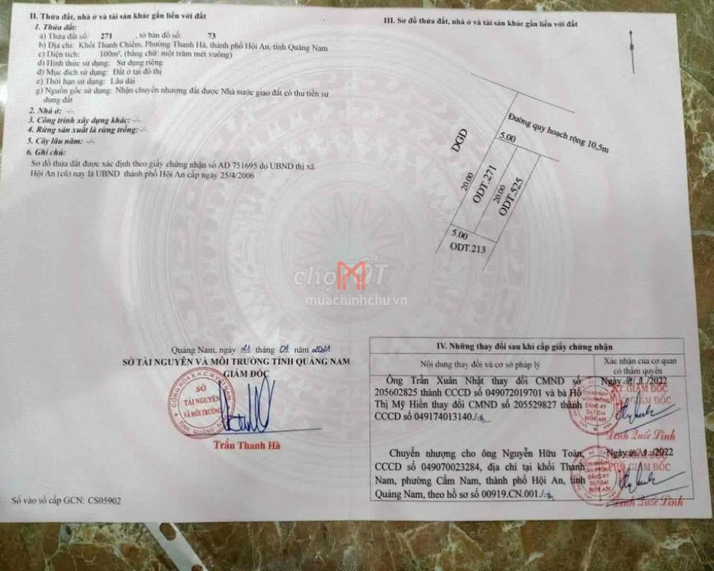 bán Đất Phường Thanh Hà