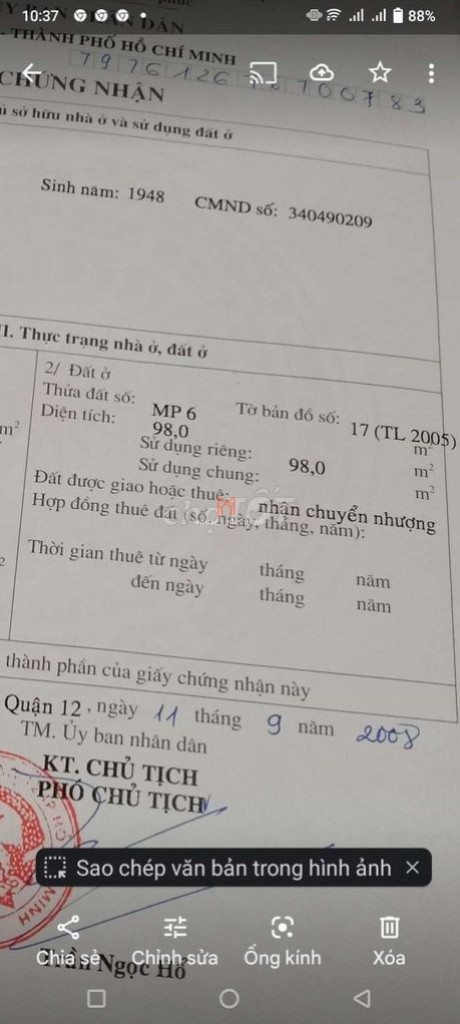 Nhà bán Thành phố TPHCM 2 PN