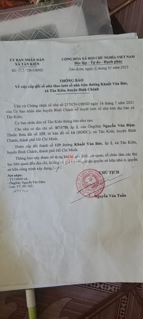 Nhà Xã Tân Kiên