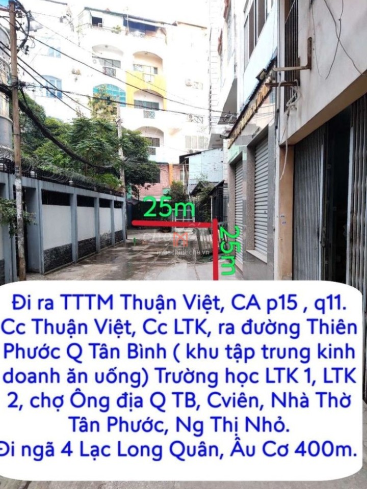 Nhà bán Phường 15 4 phòng tắm