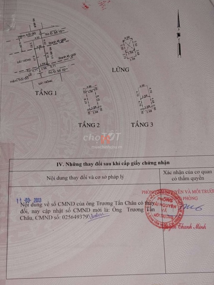 bán Nhà Thành phố TPHCM 4 phòng ngủ